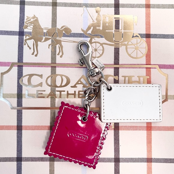 Coach Vintage Love Letter Bag Charm Stamp & Envelope - Picture 3 of 4
